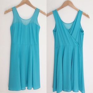 NWT Express light blue sleeveless dress size 0